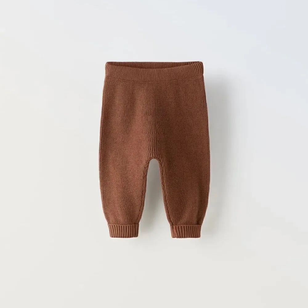 Zara PURL KNIT Toddler PANTS